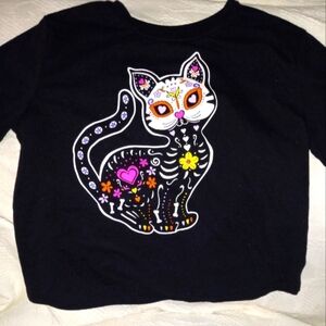 Way to Halloween 🎃 Skull Kitty (Women XS, Teen S or Girls size 10-12) T-shirt